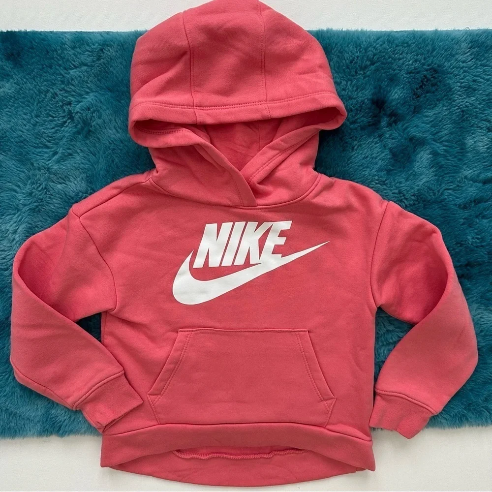 Nike Kids Pink Hoodie Size 5-6 Girls